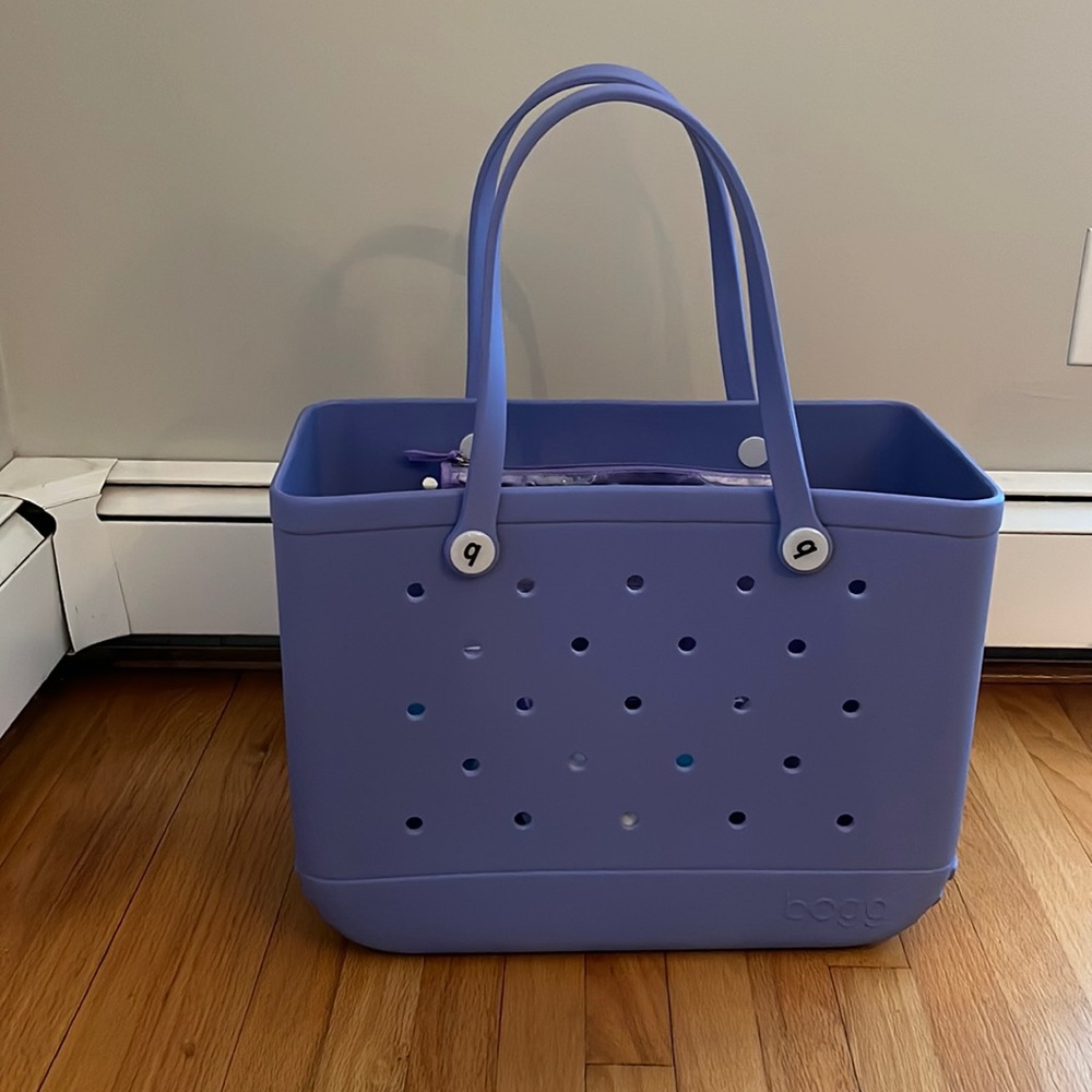 Brand new bogg bag tote ready to ship asap - color periwinkle